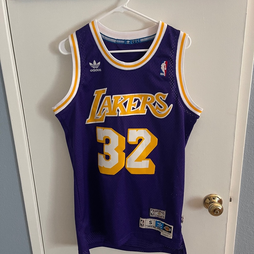 Magic Johnson Lakers Jersey